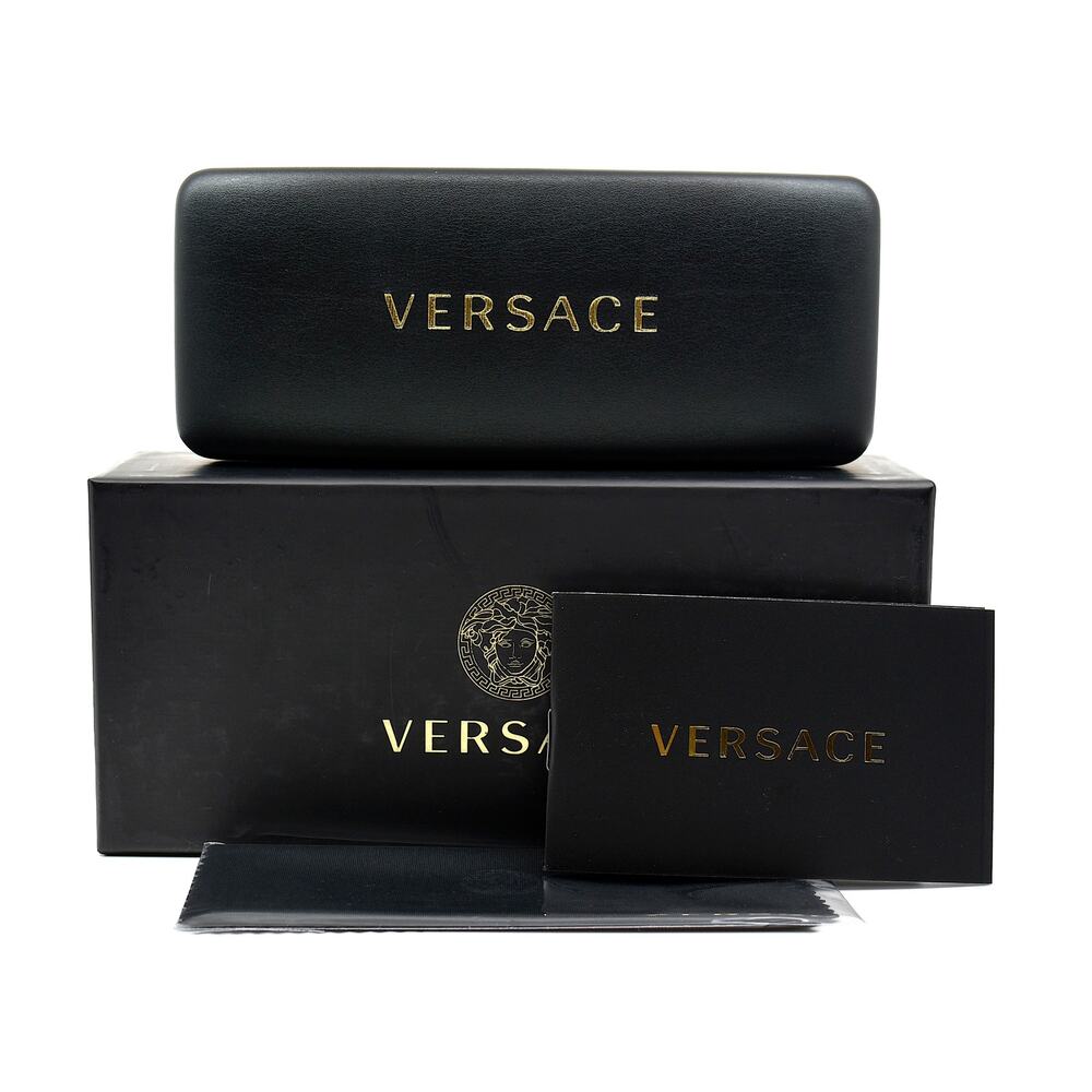 NEW VERSACE VE3299B 5324 TRANSPARENT BROWN AUTHENTIC EYEGLASSES FRAME - Picture 14 of 14